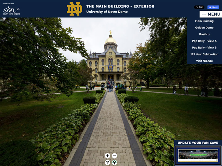 Notre Dame - Main Building - Blakeway Gigapixel