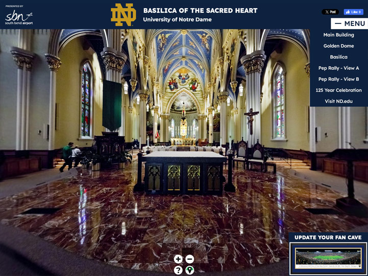 Basilica of the Sacred Heart - Blakeway Gigapixel